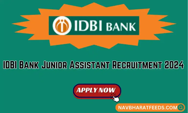 IDBI Bank Junior Assistant